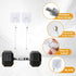 WRICHEAR 10 Packs Adjustable TV Safety Stainless Straps, No-Drill Adhesive Anti-Tip Furniture Anchors for Baby