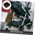 Toyvian Multi-functional Stroller Storage Bag Oxford Cloth Diaper Caddy Pushchair Organizer for Travel Stroller