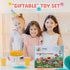 3-6 Years Old Toddler Toys - Flower Garden Building Toy with Insect Pegs, 153Pcs Educational STEM Stacking Set