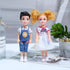10 Sets 5 Inch ONEST Mini Dolls with Doll Clothes Party Grown Outfits Doll Accessories for Kids
