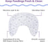 Boppy Nursing Pillow Cover - Soft, Hypoallergenic Washable Microfiber Bottle & Breastfeeding Pillow Covers (Redesigned