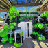 144Pcs Video Game Balloon Arch Garland Kit: Green Black Silver Mylar Balloons for Boys Kids Game On Birthday Party