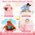 Sublaga 31x31 Inch 12Pcs Set, 3 32x32 9 Baby Hooded Towels, Baby Towels and Washcloths Soft and Absorbent Baby Bath