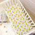 J JOYSAY Boy,39 27 Rubber Duck Bubble White Fitted Crib Sheet for Boys Girls Baby Sheets for x