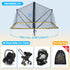 Orzbow Mosquito Net for Baby Car Seats, Universal & Breathable Insect Mesh Net, Black, Suitable for Summer