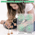 Wooden Building Blocks 60PCS Montessori STEM Toy for Kids 6+, Natural Wood Educational 3D Playset