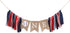 Baseball 1st Birthday Banner - All-Star Crown, High Chair Banner, Cake Flag,
