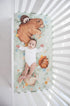 100% (52 28 inches) Rookie Humans Cotton Sateen Fitted Crib Sheet: Enchanted Meadow. Modern Nursery, Use as a Photo