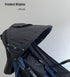 Universal Stroller Sun Shade Cover, Canopy Awning for Pushchair, Baby Buggy with Pockets & Mesh Window
