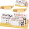 Card Holders for Playing Cards Set of 4 - Adjustable Stand for Seniors, Adults, Kids, 5 Slots for Up to 110 Cards