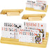 Card Holders for Playing Cards Set of 4 - Adjustable Stand for Seniors, Adults, Kids, 5 Slots for Up to 110 Cards