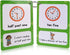 20 Analog Clocks Telling Time Flashcards, Educational Learning Toys for Toddlers, Kindergarten Supplies