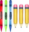 6 Pcs Giant Large Inflatable 41 Inch Crayon Balloons 27 Inch Pencil
