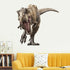 Kiddale Raptor Dinosaur Wall Stickers - Peel and Stick Removable Decals for Kids' Bedroom and Living Room