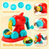 59 3 1 Sets 3-4-8, Playset Aprilwolf PCS in Dough for Kids Ages Art Crafts Dough Tools Kit, Ice Cream Noodle Hamburger
