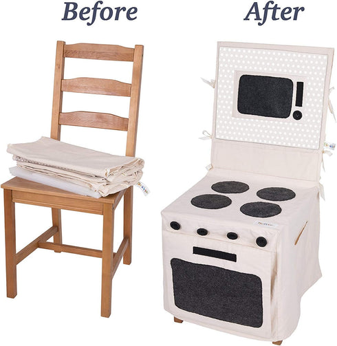 Set) PopOhVer Pretend Play (Stove