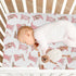 Sheet,52x28IN Pfrewn Crib Sheets for Boys Girls Cowgirl Boot Pink Fitted Crib Sheet Fits Standard Crib Mattress Pads