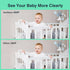 Add-on Baby Camera Unit, Baby Monitor Camera, Only Works with B152 Monitor, Maximum 2 Cameras