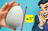 (6 1747-6s JA-RU Giant Dinosaur Egg Growing Toys Eggs) Magic Surprise Hatching Toys for Kids. Grow Dinosaur in Water.