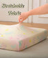 Girls,52x28x8, 2 Pack,Pink Jersey Butterfly Crib Sheets for Baby Cute Kawaii Standard Oval/Retangle Fitted Crib Sheets