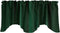 Zen Creative Designs Solid Stretch Velvet Scalloped Wave Window Valance Home Dcor