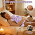 SuzziPals Heatable & Coolable Purple Bunny Stuffed Animal Heating Pad for Soothing & Relaxation, Lavender Purple Bunny