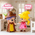 Playset FUNERICA Wizard Dollhouse People Imaginative Little People Guests & Accessories for Doll Houses and Pretend