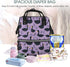 TZTTZT Backpack, Mommy Cute Goose Black Print Diaper Bag Toddler Baby Girl Boy Diaper Bag for Mom Dad, Bags Travel Baby