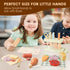 Set, Set 2 3 4 Pithfor Play Knife Play Kitchen Accessories, Wooden Pretend Play Food Toys for Kids Toddlers, Gifts