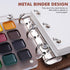 Set 12-Color 100% 20 Fuumuui Watercolor Sketchbook Refillable Travel Paints Kit & Cotton Cold Press Sheets Art Journal