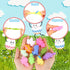 PaLeyFer 24 Pack Prefilled Easter Eggs with Squishy Dinosaur Toys inside for Kids, Easter Basket Stuffers Fillers Mochi