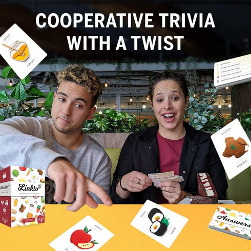 10+ 1 10 30 Linkto Food | Trivia Game for Teens and Adults | Ages | to Players | Minutes