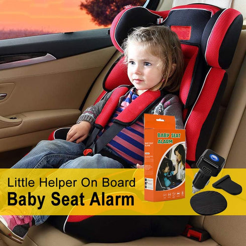 EASYGUARD BAS001 DC12V Baby Car Seat Alarm Reminder Seat pad Alarm System, Baby in Car Reminder Warning with Light