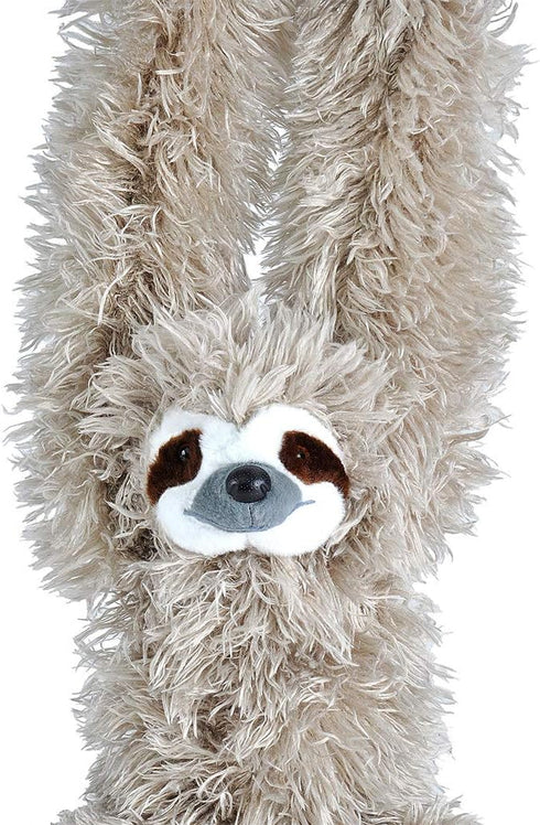 30 inches Wild Republic Hanging Three Toed Sloth Plush, Stuffed Animal, Plush Toy, Gifts for Kids, Zoo Animals