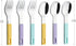 ANNOVA Children's Flatware, 6 Pieces Kids Silverware - Stainless Steel, 3 Safe Forks, 3 Tablespoons, Toddler Utensils
