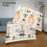 Tummy (Bear(59x59x0.4inch)) UANLAUO Foldable Baby Play Mat, Extra Large Waterproof Activity Playmats
