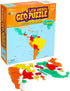 GeoToys GeoPuzzle Latin America - 50 Piece Geography Jigsaw Puzzle for Kids, Jumbo Size, Ages 4 and Up