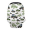 Binienty Womens Nursing Cover Breastfeeding Scarf, Truck Tractor Print Baby Car Seat Covers