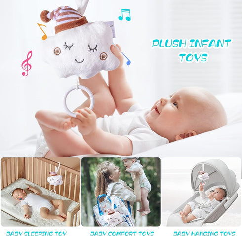 Baby Stroller Pendant Bell Music Box - Soothing Lullaby Toys for Babies