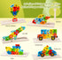 6 Pack Wooden Vehicle Toddler Puzzles for Kids Ages 2 3 4 5 6, Baby Montessori Toys for Kids Age 2-4 Years, Transport Vehicles Learning Jigsaw Toys for Boy Girl Ideal Gift