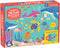 Mudpuppy Ocean Party Lift-The-Flap Puzzle, 12 Pieces, 18” x 13.75” – Friendly Ocean Animals with Flaps