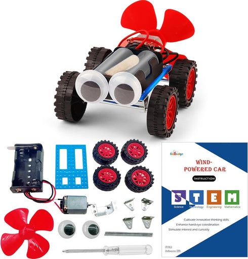 5 Set Individual STEM Kit for Kids 8-12, Bulk Craft Projects for Boys 6-8, Robot Car Building Activities for 2nd Grade