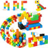 Annexfun 56PCS Magnetic Blocks for Toddlers,Magnetic Building Blocks Cubes,Montessori Preschool STEM Sensory