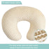 OWLOWLA Nursing Pillow Cover, Breastfeeding Pillow Slipcover Fits Nursing Pillow for Baby Boy Girl(Cream)