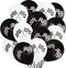 Oringaga 50 Checkered Racing Car Flag Party Balloons, Racing Car/Dirt Bike/Motocross Themed Party Decorations Supplies,