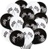Oringaga 50 Checkered Racing Car Flag Party Balloons, Racing Car/Dirt Bike/Motocross Themed Party Decorations Supplies,