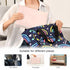 Kagirah Plain Light Pink Portable Changing Pad with Built-in Pillow, Waterproof Foldable Baby Diaper Changing Pads