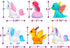6 Pack Tub Works Fantasy Watertight Bath Toys, | Sealed, No Hole Bath Toys Design Keeps Moisture Out | Soft, Squeezable