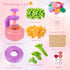 Cretargio Set, 3-12, 3 4 5 6 7 8 9 10+ Fabric Bouquet Toys Include Extra Accessories Arts and Crafts for Kids Ages DIY