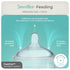Mason Bottle Glass Baby Bottle DIY Kit, Fits 8oz Mason Jars, Includes 2X Slow Flow Nipples, Silicone Sleeve